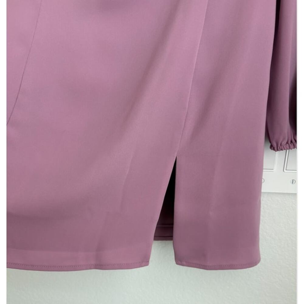 NWT Womens Aritzia Wilfred Novella Dress in Soft Orchid Size 2 - Picture 3 of 5
